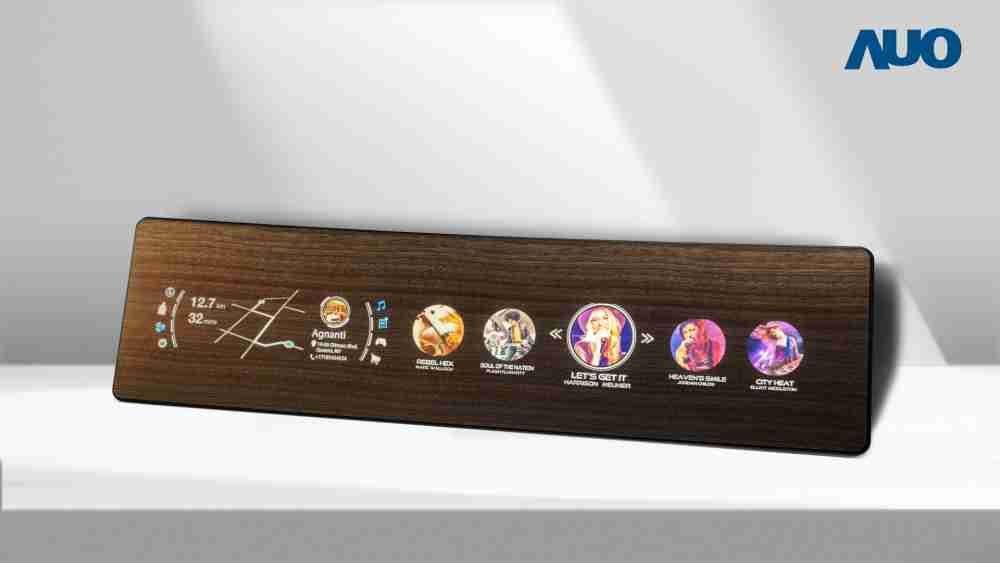 人生就是博研发全球最高穿透度达80%的AmLED木纹显示器，，可于使用时呈现高亮度、、清晰可见的信息，，并在不使用时回归为单纯的饰板，，节能兼具美观