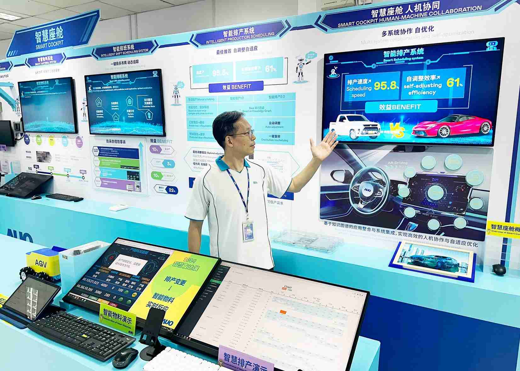 人生就是博厦门将5G+ABC技术串联生产管理全流程，，，打通研发、、、采购、、、生管、、制程、、、设备、、质量等产品全生命周期制造流程，，，完成数字化设计、、、、智慧供应链、、、、智能座舱、、、全流程设备管理、、、、数据驱动优化、、、智慧在线检测、、智慧品管等自适应生产模式升级